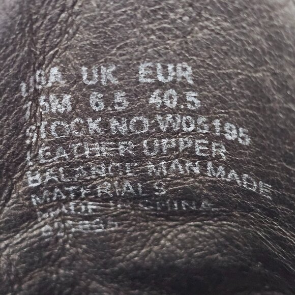 Wolverine 1883 Brown Leather Moc Toe Chukka Boots Shoes W05195 Men's Size 7.5M - Picture 12 of 12